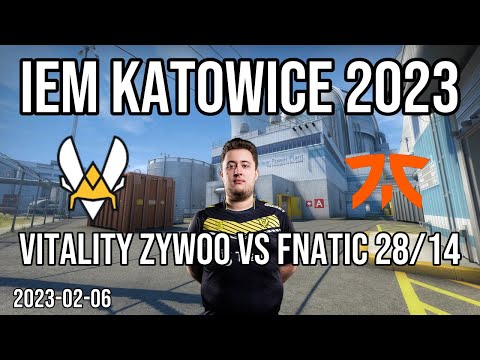 CSGO POV: Vitality ZywOo vs fnatic (28/14) @ nuke (2023-02-06)