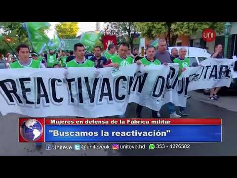 Mujeres en defensa de la Fábrica Militar