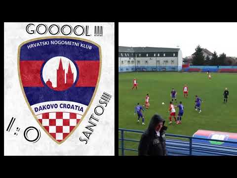Hnk Đakovo Croatia - Nk Vuteks Sloga (goool 1:0 Santos!!)