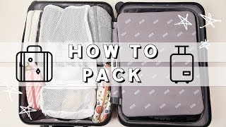 How to Pack like a Pro | Pack with ME 4 Day Carry-On Trip | Travel Organization Hacks | Miss Louie