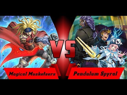 Yugioh: Magical Musketeers Vs Pendulum Spyral (Match, November 2018 Format)