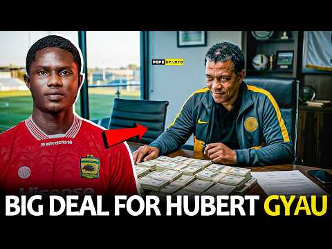 TOP SA CLUB TO SUBMIT $200,000 TO ASANTE KOTOKO 🇦🇹 FOR HUBERT GYUA 🔥 SOMUAH RAKES IN €300K TO €350K