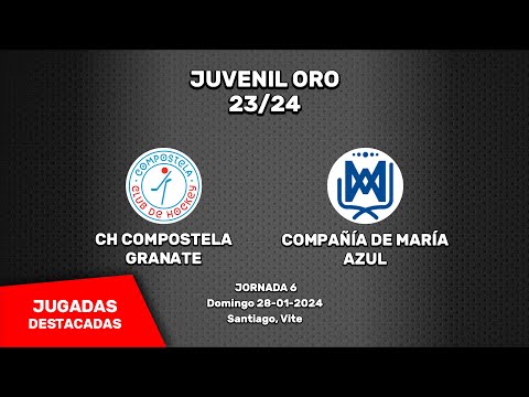 Jugadas destacadas | CH Compostela Granate - Compañía de María Azul [Juvenil Oro | J6]