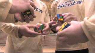 College of Wooster Men&#39;s Basketball: Rubik&#39;s Cube