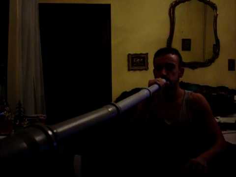 Drum'n bass on a didjeridoo