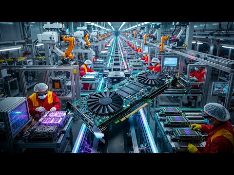 Inside the GPU Factory – How Billion-Dollar Graphics Cards Are Made (Full Process)