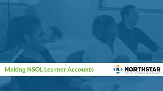 Making NSOL Learner Accounts
