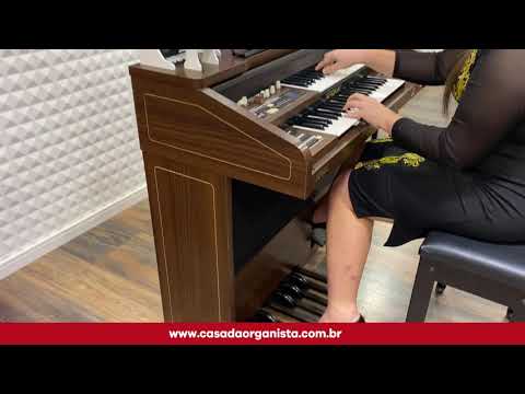 TOKAI MD 20 WENGUE - HINO 289 (HINÁRIO 5 CCB) - AVANTE, SEMPRE AVANTE - CASA DAS ORGANISTAS