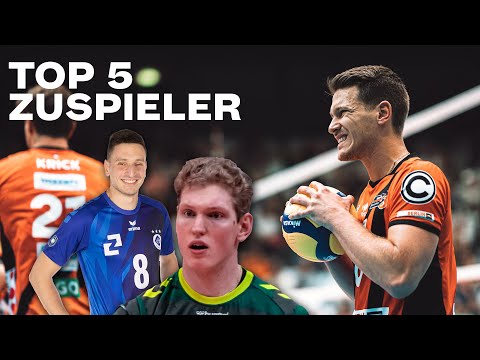 Die TOP 5 Zuspieler der Volleyball Bundesliga!