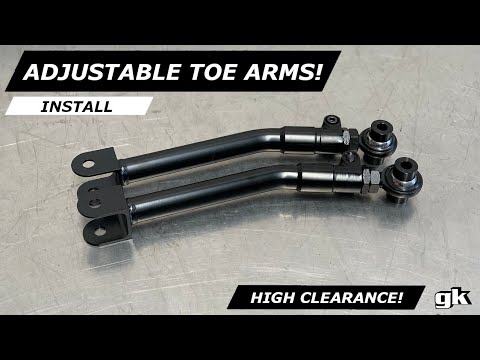 Gktech V3 Rear Toe Arms - Install