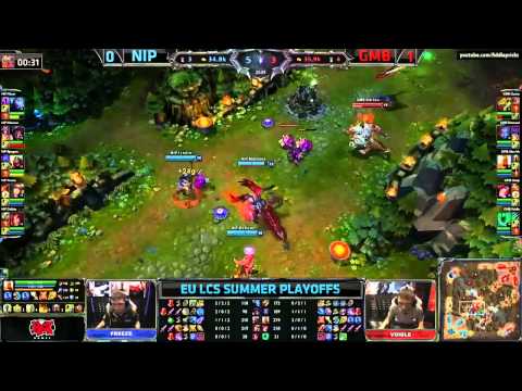 Ninjas In Pyjamas vs Gambit (LCS 2013 EU Quarterfinals Game 2)