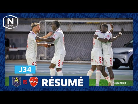 J34 I Aubagne FC – Valenciennes FC (0-3), le résumé I National FFF 2024-2025