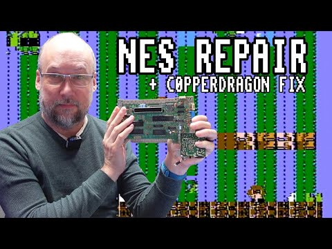 FIxing a NES motherboard with c0pperdragon PPU digitizer
