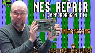 FIxing a NES motherboard with c0pperdragon PPU digitizer