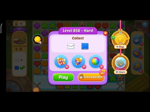 Matchington Mansion Level 856 - Hard Level / iOS/Android