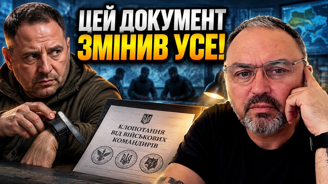 ⚡ З Єрмака зняли браслет! 12 комбригів підписали клопотання, яке обурило фрон