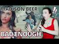 WHAT IS THAT THING?!? | Reaction to Madison Beer - bad enough (Official Music Video)