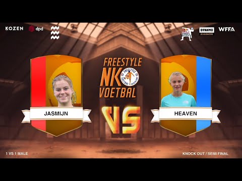 Vrouwen Finale - Jasmijn Janssen vs Heaven Rietveld - NK Freestyle Voetbal 2021