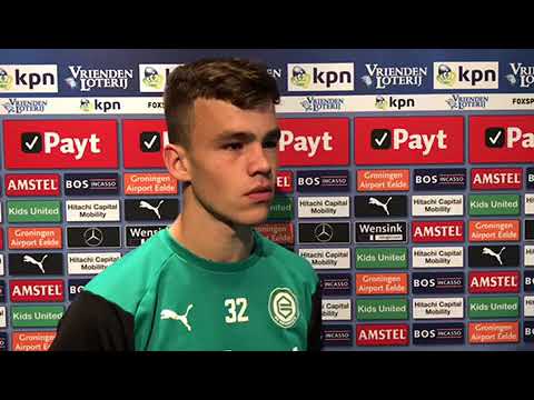 #groaja Thijs Dallinga van FC Groningen o19 over de bekerfinale tegen Ajax o19