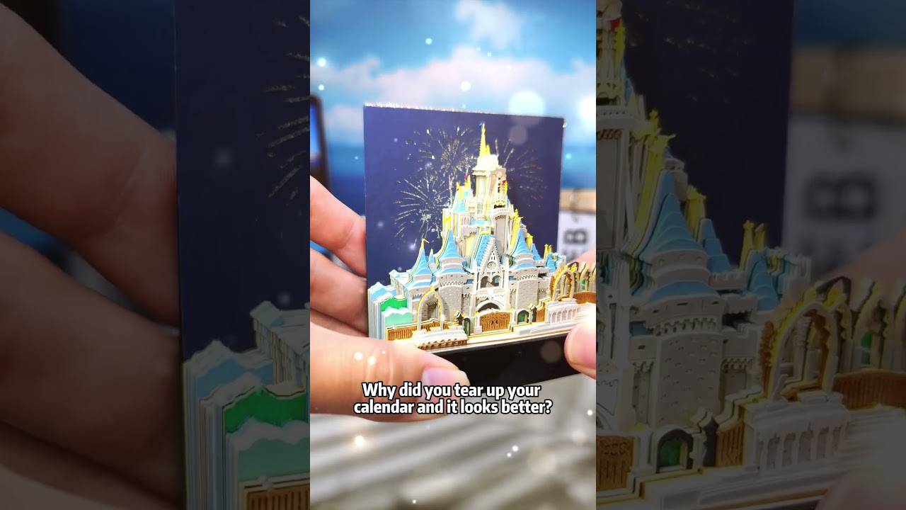 Foget the boring calendars, get this 3d memo pad calendar now✅👇🔗https://amazon.com/rslipin #disney