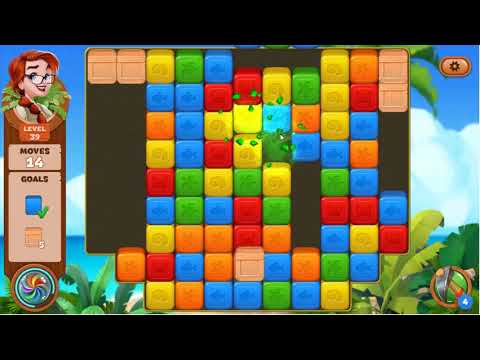 Lost Island Blast Adventure Level 39 - No Boosters