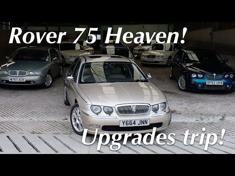Rover 75 HEAVEN! - Must Have Upgrades and Maintenance - Road Trip Vlog