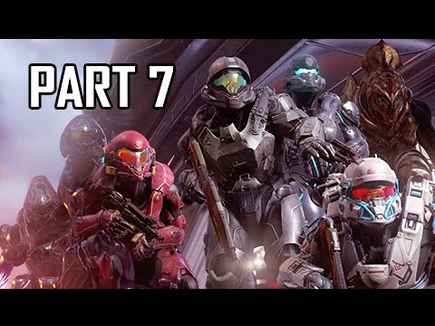 Halo 5 Guardians Walkthrough Part 7 - Fall of the Covenant (Gameplay Let's Play Commentary)