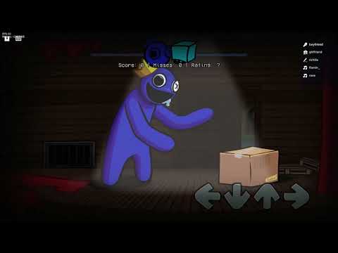 FNF vs Blue | Rainbow Friends - Friend To Your End (NEW)(FC)