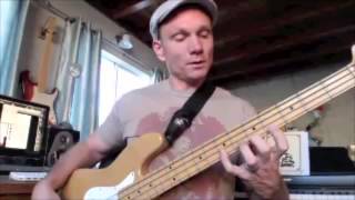 Bass Lesson #1: C Major Scale on Electric Bass