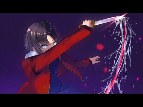 [FGO NA] Chopping down a big tree with a knife | Shiki vs Orochi Tree Boss fight