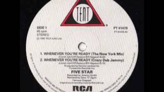 Five Star whenever you&#39;re ready New York mix