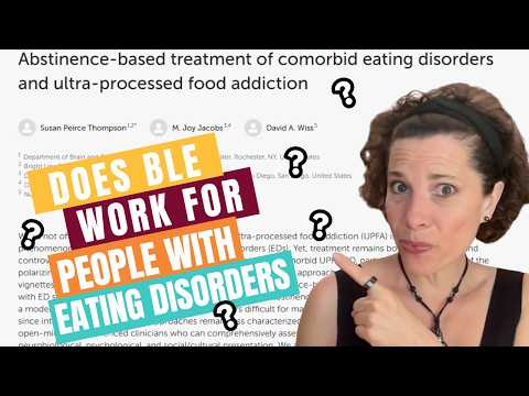 Weekly Vlog: Abstinence-Based Treatment for Eating Disorders