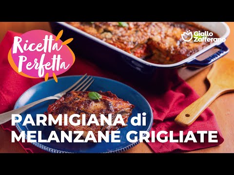 PARMIGIANA di MELANZANE GRIGLIATE - VERSIONE LEGGERA E GUSTOSA💜🍆🍅🍴