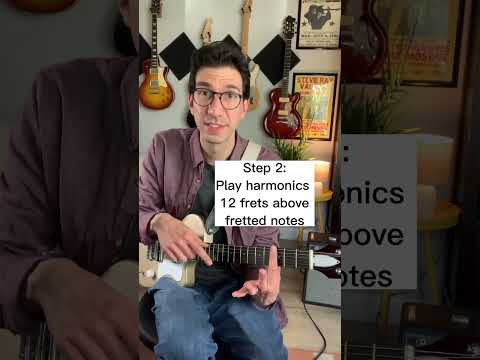 Harp Harmonics Guitar Lesson!