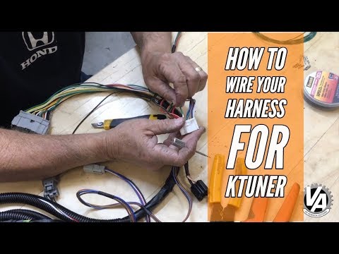 How to Wire Your K Swap Harness for KTuner