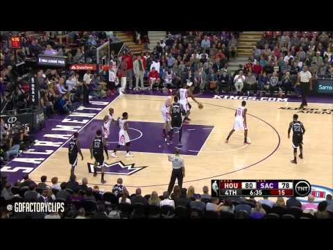 Darren Collison & Ben McLemore Highlights vs Rockets 2014 12 11   45 Pts Total!