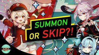 Klee vs Kazuha vs... SKIP 1.6? Should You Summon on either of them? Genshin Impact