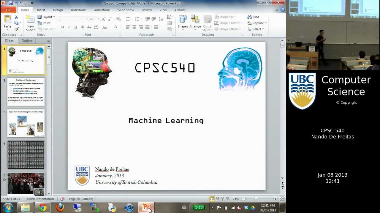 Introduction to Machine Learning Tübingen