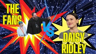 Daisy Ridley UNDERMINES the STAR WARS narrative while Talking REY