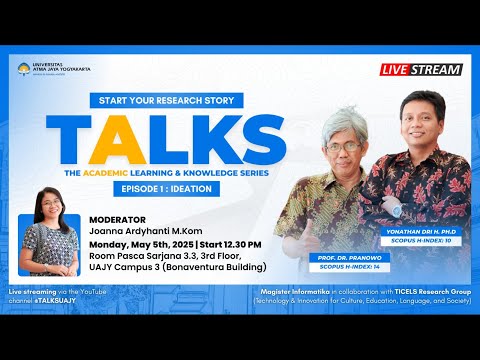 Watch TALKS Episode 1:IDEATION