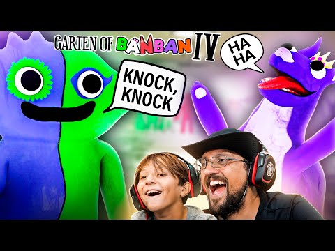 Garten of Ban Ban 4! The Bipedal Toad FULL GAME (FGTeeV Beats BitterGiggle)