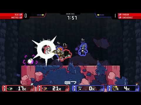 GENESIS 7 Rivals of Aether Doubles - Losers Finals: MattyIce & Blue vs Penguin & CakeAssault