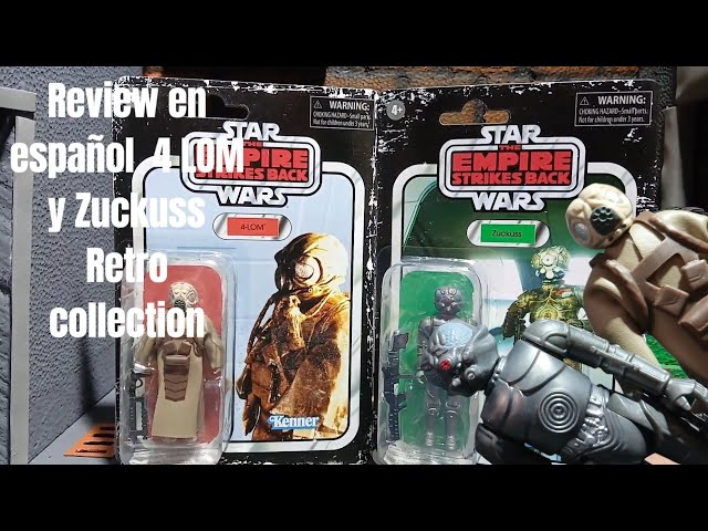 Vídeo relacionado con Star Wars Colección Retro - 4-LOM y Zuckuss - Set de 2 Figuras a Escala de 9,5 cm Imperio contraataca, Exclusivo en Amazon