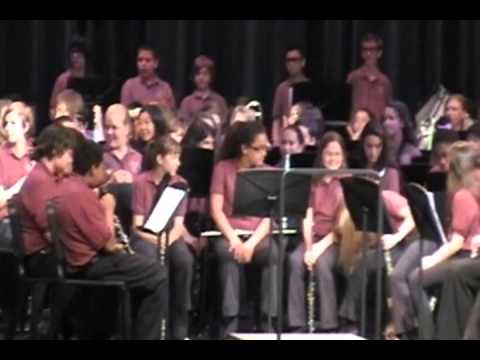 Rock Lake Middle School Beginning Band Gets Awards at Lake Mary High School