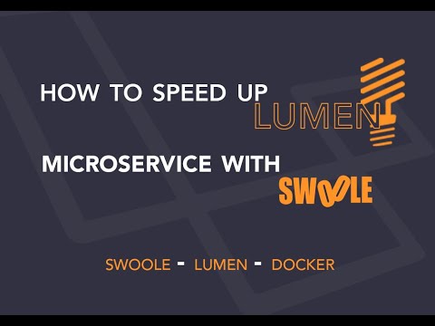 lumen , docker , swoole Lesson one install lumen bench mark in normal mod