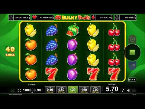 40 Bulky Fruits – Video Gameplay