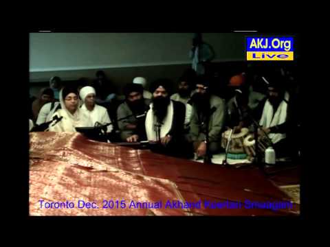 019 Toronto Dec. 2015 Friday Morning - Bh. Nanak Singh Jee UK