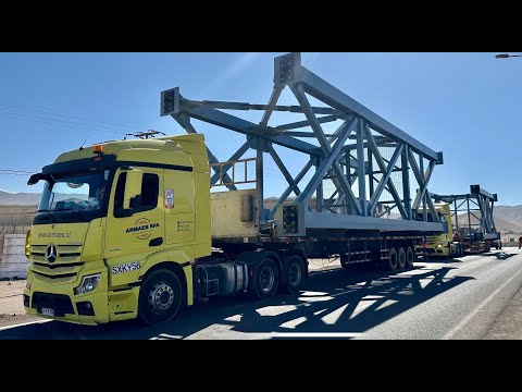 Transporte de carga sobredimensionada Alto Hospicio - Pozo Almonte - ARMAES 2025