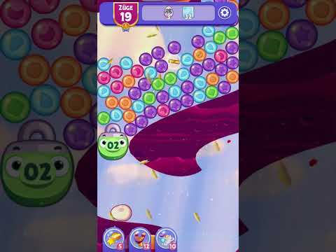 Angry Birds Dream Blast Level 96 no booster [Gameplay] optimized for smartphones [Rovio]