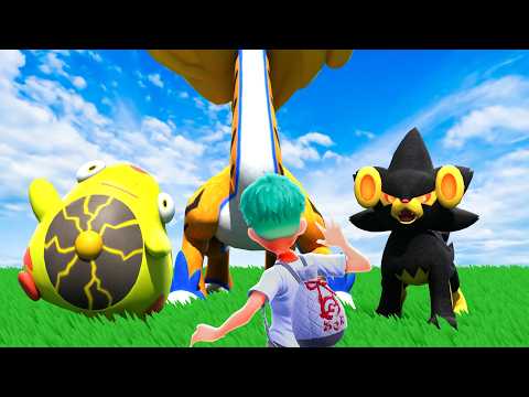 Can I Beat Pokémon Scarlet Using Only FULL ODDS Shiny ELECTRIC TYPES?